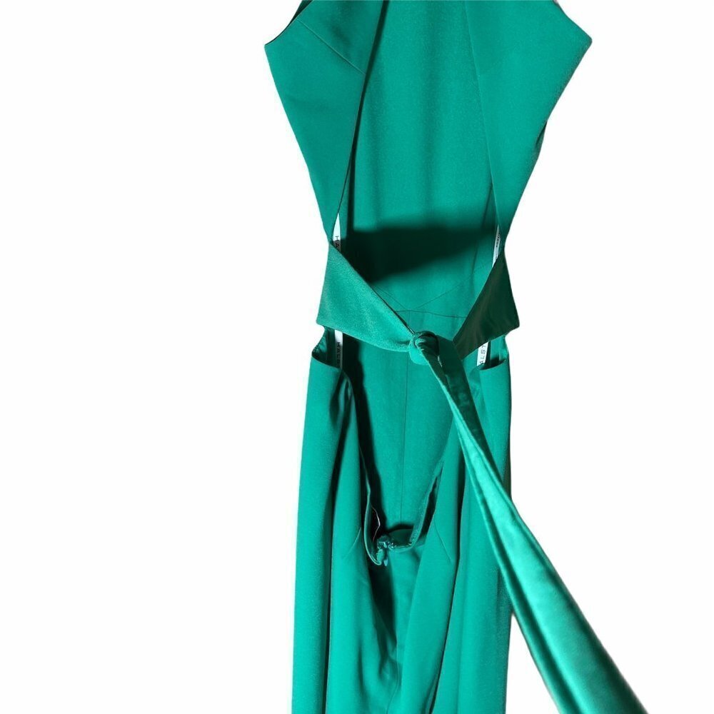 Halston Heritage Women Wide Leg Jumpsuit Size 10 ! - Picture 5 of 10